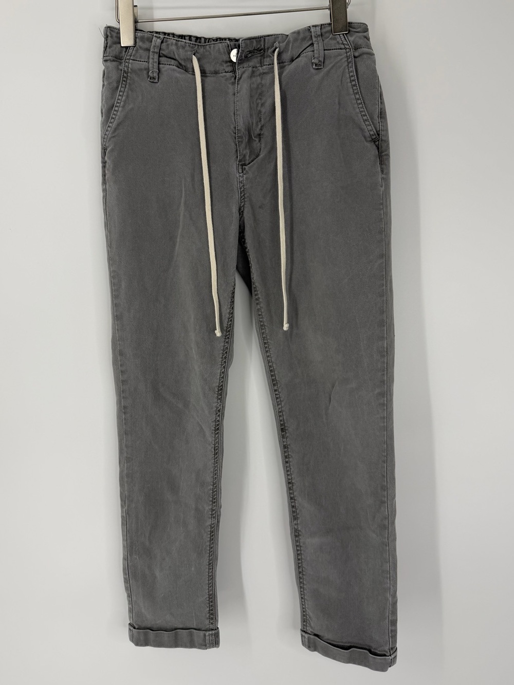 PAIGE, Christy Vintage Drawstring Cuffed Pant, Size 26